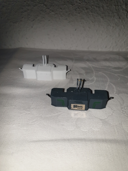 MMS Gewicht mit Werkzeug lackiert